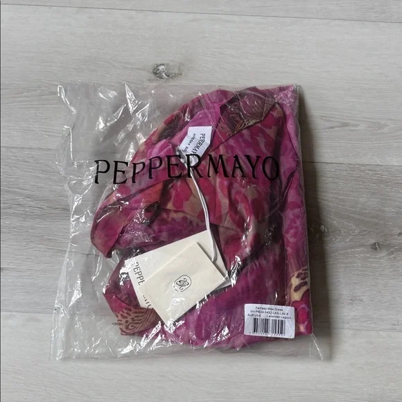 Peppermayo Exclusive Fantasy Maxi Dress‎ Lavender Lagoon Size 4 New With Tags - Picture 6 of 7